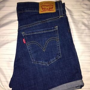 Levis denim shorts